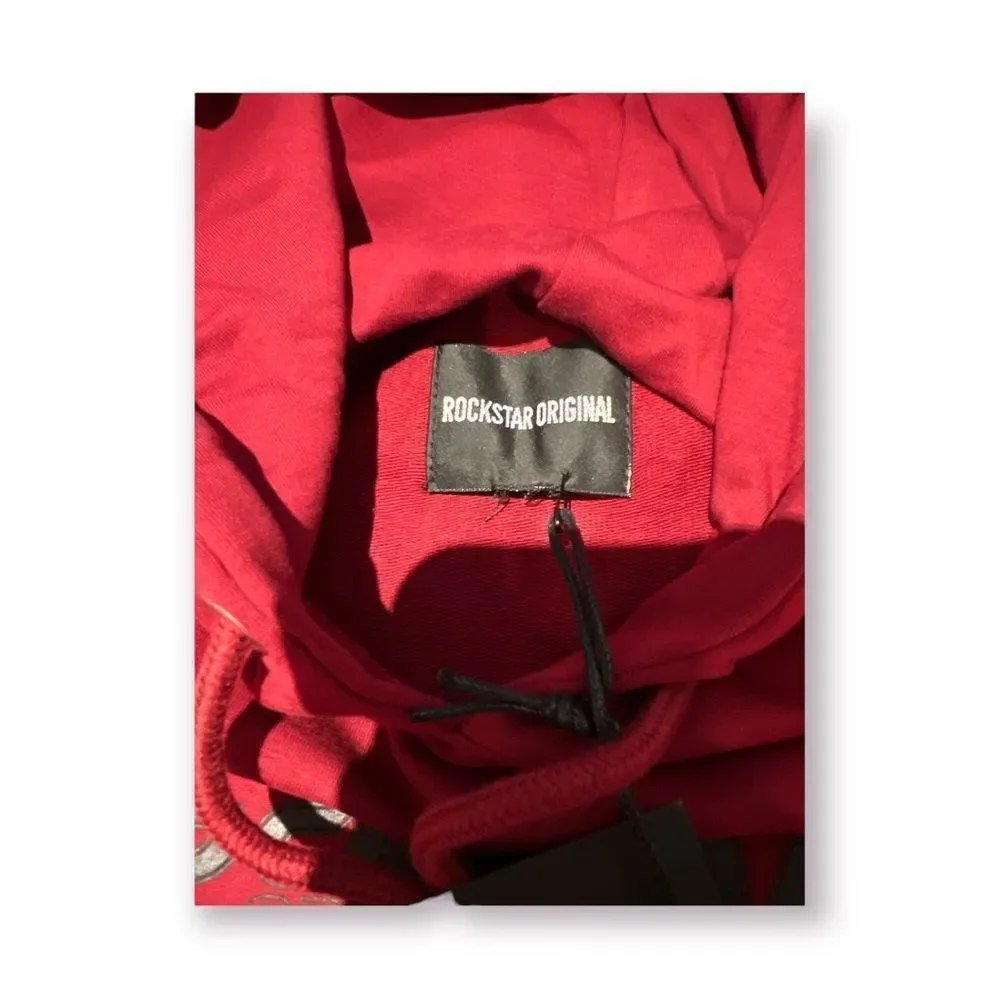 Rockstar Red Men's Hoodie only